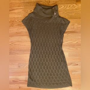 Calvin Klein brown sweater dress.  Size Large